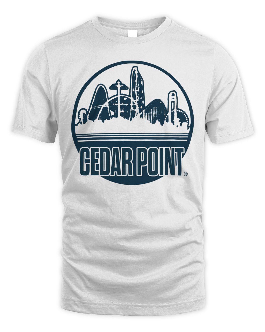Cedar Point Merchandise Circle Skyline Shirt