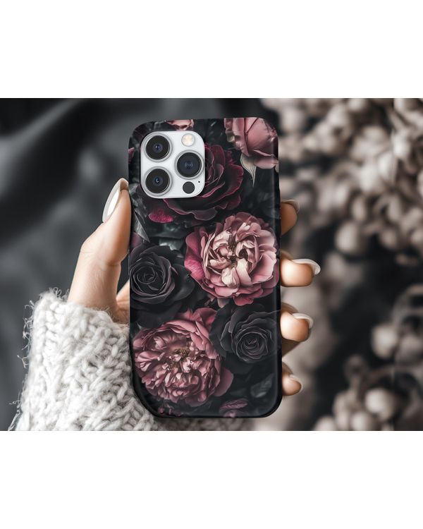 Black Silicone Phone Case